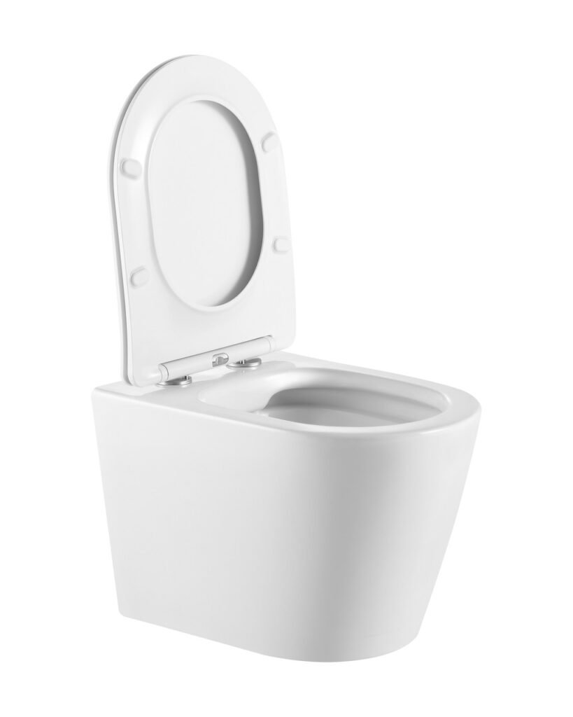 Sheng Ge 2380A wall-hung toilet pan, studio product photograph