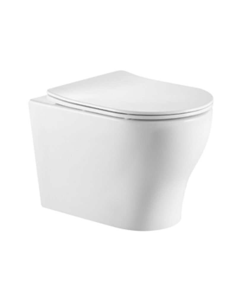 Sheng Ge 2392A wall-hung toilet pan, studio product photograph