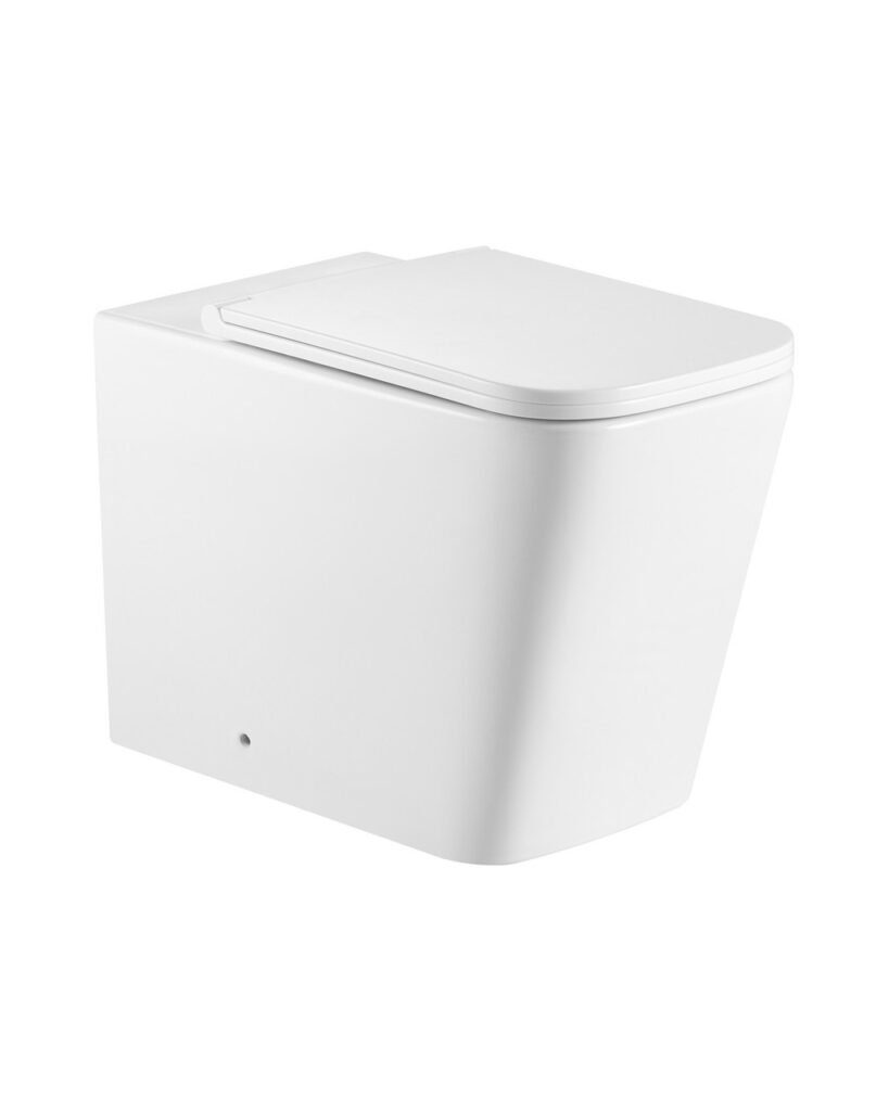 Sheng Ge 3303 vitreous china toilet, studio product photograph