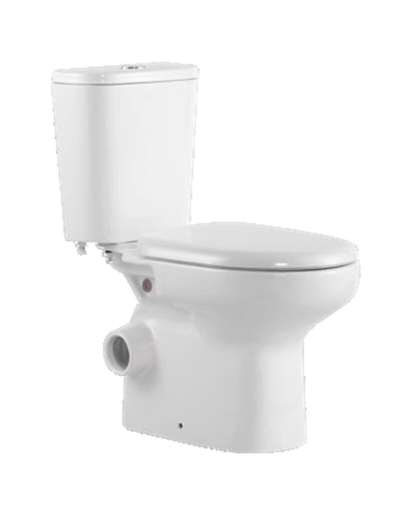 Sheng Ge 6007L/R vitreous china toilet, studio product photograph