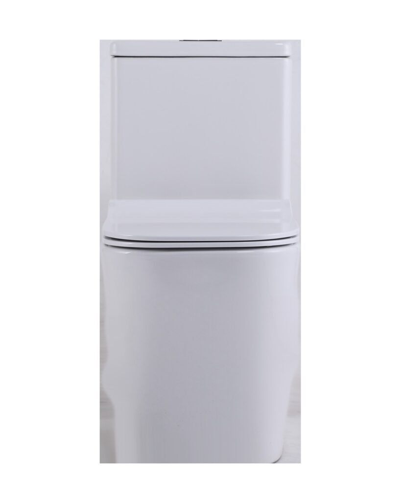 Sheng Ge 6078 vitreous china toilet, studio product photograph