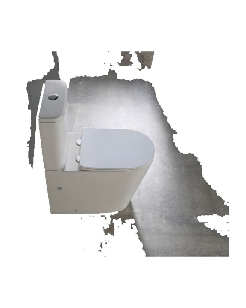 Sheng Ge 6088 vitreous china toilet, studio product photograph