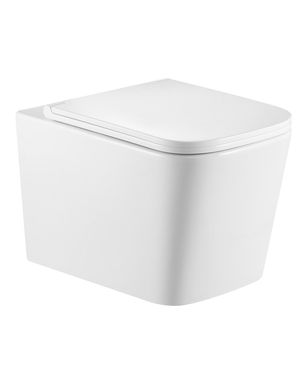 2303 X-CUBE — wall-hung ceramic toilet, white