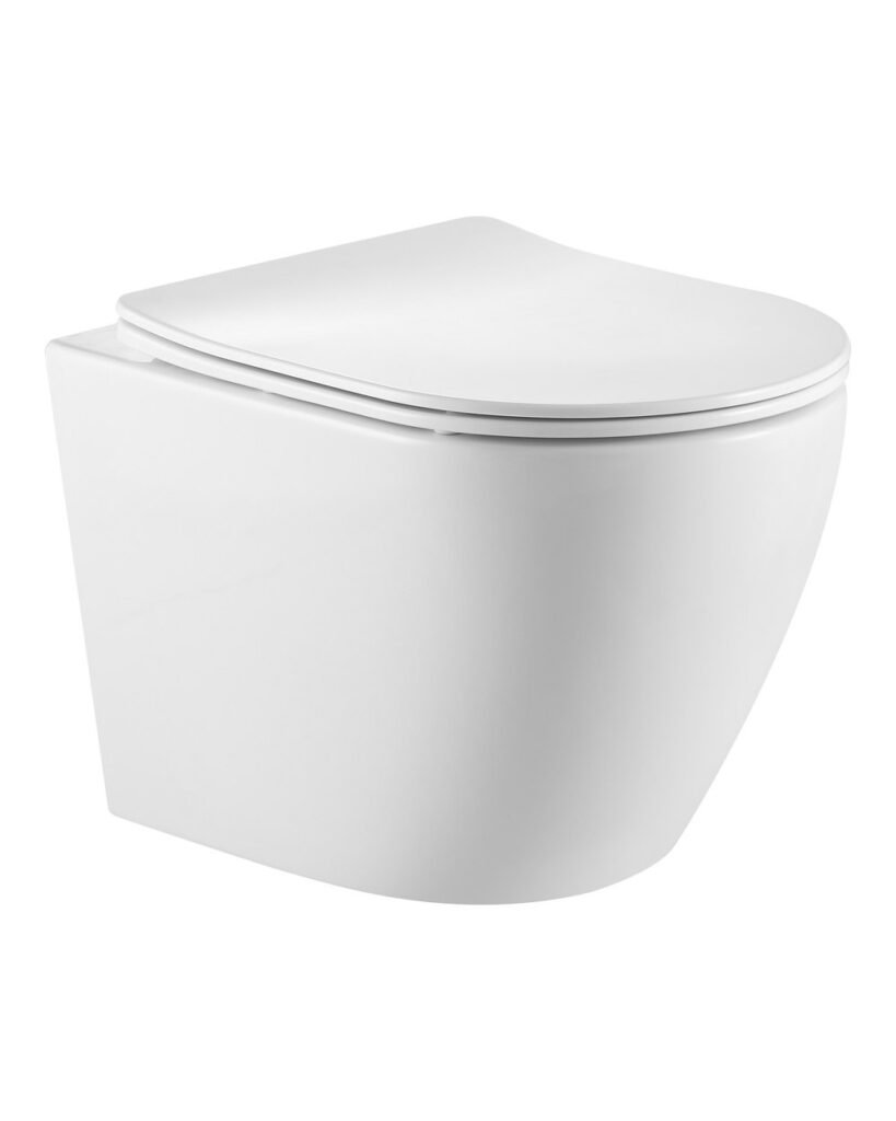 2381 VOGHERA — wall-hung ceramic toilet, white
