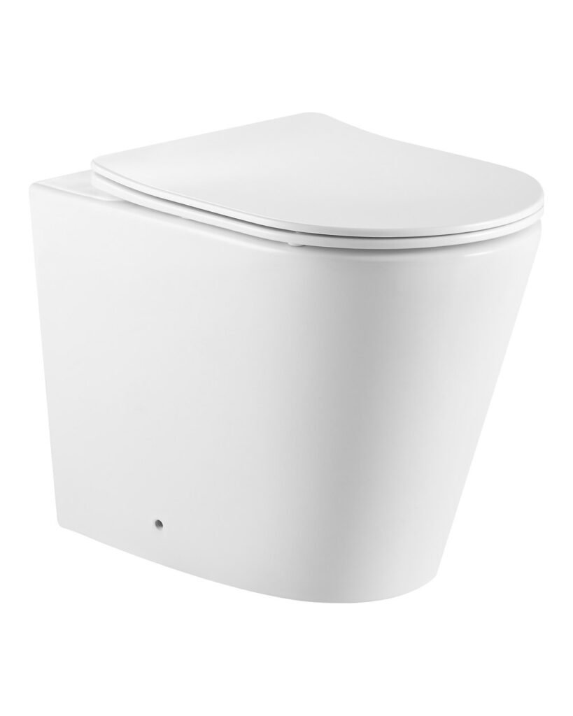 3380A — back-to-wall ceramic toilet, white